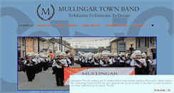 Desktop Screenshot of mullingartownband.ie